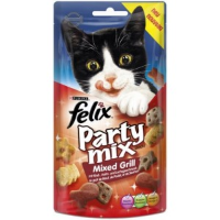 Felix Party Mix Mixed Grill Kattensnoep Per 8