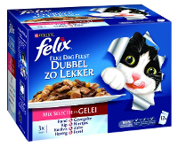 Felix   Elke Dag Feest Double Delicious Mix 12 X 100 Gram