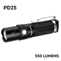 Fenix Pd25 Xp L (v5) 550lm 5modes Led Flashlight 16340