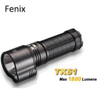 Fenix Tk51 2x Cree Xm L2 U2 Dual Light Tactical Led Flashlight
