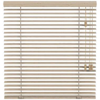 Fenstr bamboe jaloezie Tahiti 50mm   licht eiken (25951)   Leen Bakker