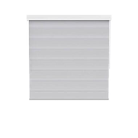 Fenstr duo rolgordijn Marseille lichtdoorlatend   off white (10710)   Leen Bakker
