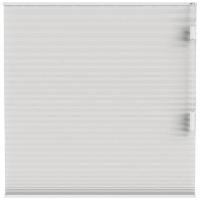 Fenstr plisségordijn Boston dubbel 25mm lichtdoorlatend   off white (10716)   Leen Bakker