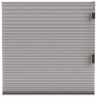 Fenstr plisségordijn Boston dubbel 25mm lichtdoorlatend   taupe (30015)   Leen Bakker