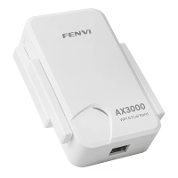 FENVI WIFI6 AX3000 Gigabit Draadloze Repeater Dual Band 2.4/5Ghz Signaalversterker met 4 hoog gain Antennes Lange Bereik