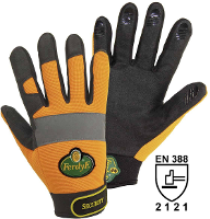 Ferdyf. 1905 Handschoen Mechanics Security Clarinoâ® Synthetisch Leer Maat (handschoen): 9, L