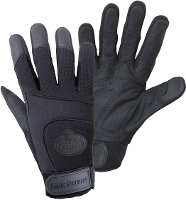 FerdyF. BLACK SECURITY Mechanics 1911 7 Montagehandschoen Clarino kunstleer Maat (handschoen): 7, S EN 388 Cat II 1 paar