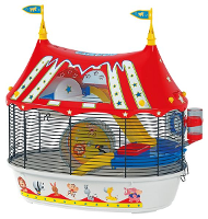 Ferplast Hamsterkooi Circus Fun Assorti 49,5x34x42,5 Cm