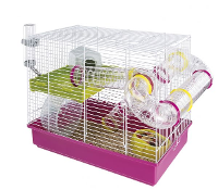 Ferplast Hamsterkooi Laura Roze 46x29,5x37,5 Cm