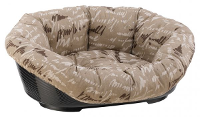 Ferplast Hondenmand Met Kussen Sofa 4 Bruin 64s48s25 Cm