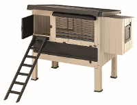 Ferplast Kippenhok Happy Farm 120 Beige 140x139x110 Cm