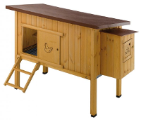 Ferplast Kippenhok Hen House 30 Bruin 162x100x110 Cm