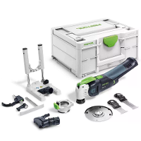 Festool OSC 18 E Basic Set Draadloze Oscillator Multitool Borstelloze EC TEC Motor Hoge Snelheid Stalen Mes Sleutelloze