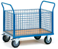 Fetra Hauptartikel 1552 Plateauwagen Staal Poedercoating Laadvermogen (max.): 500 Kg