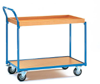 Fetra Hauptartikel 3740 Tafelwagen Staal Poedercoating Laadvermogen (max.): 250 Kg Stralend blauw (RAL 5007)
