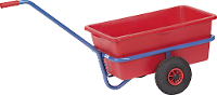 Fetra Hauptartikel 4101 Handwagen Staal Poedercoating Laadvermogen (max.): 200 Kg
