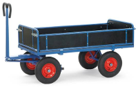 Fetra Hauptartikel 6455V Trekkar Staal Poedercoating Laadvermogen (max.): 1000 Kg Materiaal banden=Massief rubber