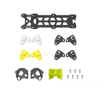 FlyfishRC Volador II VX3 Frame O4 Upgrade Onderdeel Kits Met Topplaat voor 3 Inch FPV Racing Drone