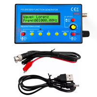 FG 200 DDS functiesignaalgenerator 15 golfvormuitgangen 0,01 Hz 500 kHz Sinus Vierkant Driehoek Schumann Golfmodule