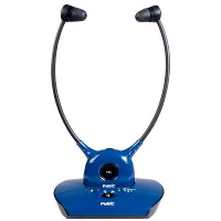 Fysic Fh 75 Radiografisch Tv Koptelefoon In Ear Lichtgewicht, Volumeregeling Blue