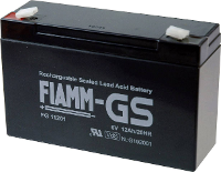Fiamm PB 6 12 FG11201 Loodaccu 6 V 12 Ah Loodvlies (AGM) (b x h x d) 151 x 99 x 50 mm Kabelschoen 4.8 Mm Onderhoudsvrij, Geringe zelfontlading,