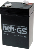Fiamm PB 6 4,5 Loodaccu 6 V 4.5 Ah Loodvlies (AGM) (b x h x d) 70 x 106 x 47 mm Kabelschoen 4.8 Mm Onderhoudsvrij, Geringe zelfontlading