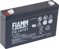 Fiamm PB 6 7,2 Loodaccu 6 V 7.2 Ah Loodvlies (AGM) (b x h x d) 150 x 100 x 34 mm Kabelschoen 4.8 Mm Onderhoudsvrij, Geringe zelfontlading