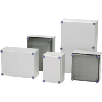 Fibox CAB PCQ 604027 G Wandbehuizing, Installatiebehuizing 600 x 400 x 270 Polycarbonaat Grijs wit (RAL 7035) 1 stuk(s)