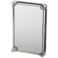 Fibox Cover, PC Transparent 3720146 Universele behuizing 280 x 190 x 30 Polycarbonaat Grijs wit (RAL 7035) 1 stuk(s)