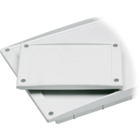 Fibox FC PC 17/16 Frontframe Polycarbonaat Grijs wit (RAL 7035) (l x b x h) 166 x 106 x 16 mm 1 stuk(s)