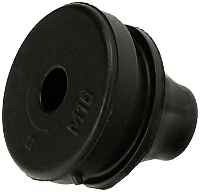 Fibox FEM C 5 9 L Kabelinvoering Zwart (RAL 9005) 50 stuk(s)