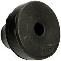 Fibox FEM C 8 13 Kabelinvoering Zwart (RAL 9005) 50 stuk(s)