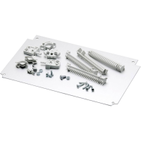 Fibox FP A 33 8392227 Voorplaat (l x b) 268 mm x 268 mm Aluminium 1 stuk(s)