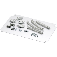 Fibox FP A 43 8392224 Voorplaat (l x b) 268 mm x 368 mm Aluminium 1 stuk(s)