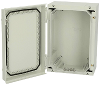 Fibox NEO PC 322215 G 4810000 Wandbehuizing Polycarbonaat Corrosiebestendig Grijs wit (RAL 7035) 1 stuk(s)