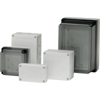 Fibox PC 95/50 LG Installatiebehuizing 100 x 100 x 50 Polycarbonaat, Polyamide Grijs wit (RAL 7035) 1 stuk(s)