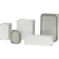 Fibox PC B 85 T Installatiebehuizing 110 x 80 x 85 Polycarbonaat Grijs wit (RAL 7035) 1 stuk(s)