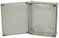 Fibox TPC 342912 Universele behuizing 344 x 289 x 117 Polycarbonaat Grijs wit (RAL 7035) 1 stuk(s)