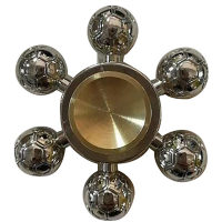 Fidget Hand Spinner Aluminum Adhd Autism Fingertips Fingers Rotating Gyro Reduce Stress Toys