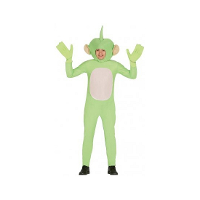 Alien verkleedkostuum groen voor volwassenen   Dierenpak   Outfit   carnaval