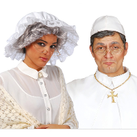 Carnaval/verkleed bril   metaal/kunststof   volwassenen   Opa/Oma/Bejaarde/Kerstman