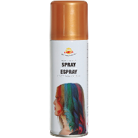 Carnaval verkleed haar verf/spray   goud   spuitbus   125 ml