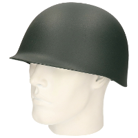 Carnaval Verkleed Soldaat/militair/leger helm   groen   voor volwassenen