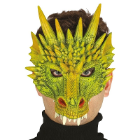 Draak of monster horror masker van foam   Halloween verkleed maskers   Enge maskers