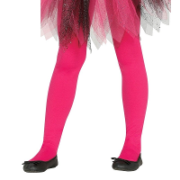 Fiesta Guirca Carnaval verkleed panty   voor meisjes   roze   15 denier   5 tot 9 jaar