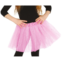 Fiesta Petticoat/tutu rokje   meisjes   lichtroze   31 cm   Tule onderrokje   kinderen