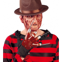 Freddy horror verkleed handschoen   met klauwen / messen   Halloween   Krueger
