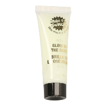 Glow in the Dark schmink  make up   tube 20 ml   Fluorescerende gel   voor gezicht en lichaam