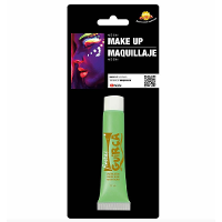 Fiestas Guirca grimeer schmink   Glow in the Dark   neon groen   10 ml   carnaval/verkleed thema