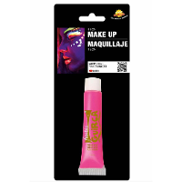 Fiestas Guirca grimeer schmink   Glow in the Dark   neon roze   10 ml   carnaval/verkleed thema